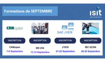 Formations ISIT - septembre 2022