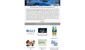 NewsLetter  ISIT - Octobre 2018