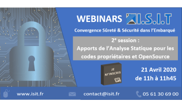 Webinar ISIT - Session#2 - 21 Avril 2020