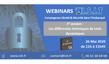 Webinar ISIT - Session#3 - 26 Mai 2020