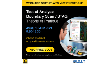 Webinar Test et Analyse Boundary Scan / JTAG - 10/06/2021 - ISIT