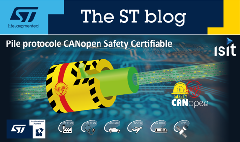 CANopen stack Safety Cartifiable ISIT et ST