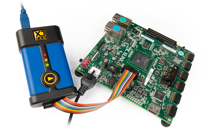 xjexpress-xjlink-fe18-with-xilinx-dev-board