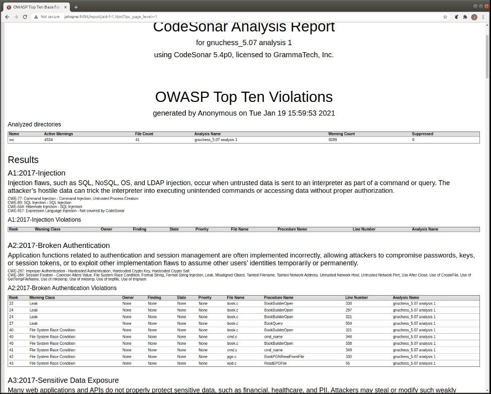 GT_DevSecOps_exemple de rapport de violation OWASP Top _ISIT