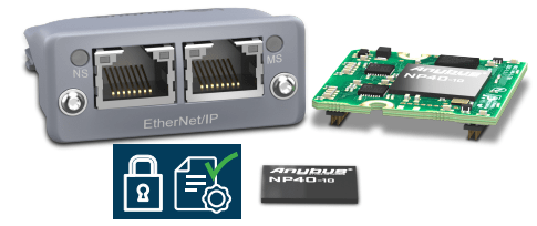 cybersécurité - IEC62443 - Anybus CompactCom IIoT Secure