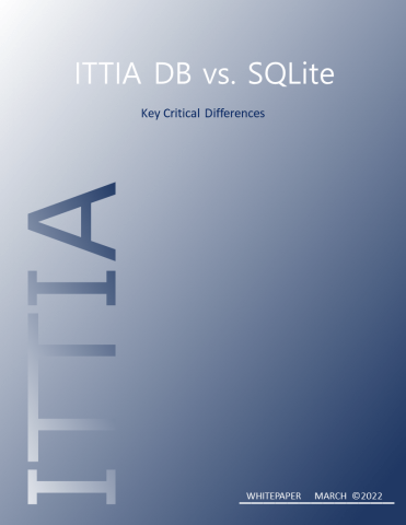 Livre blanc : ITTIA DB vs SQLite - ISIT
