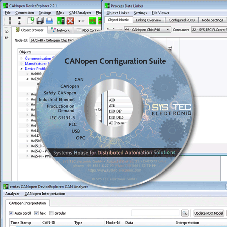 CANopenConfigurationSuite-SYSTEC